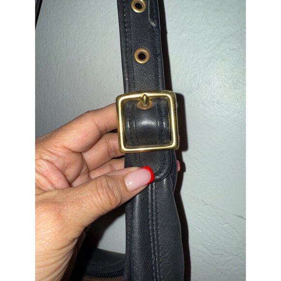 Old Vintage COACH Legacy Hobo One Shoulder Bag 9058 Black - Picture 5 of 16